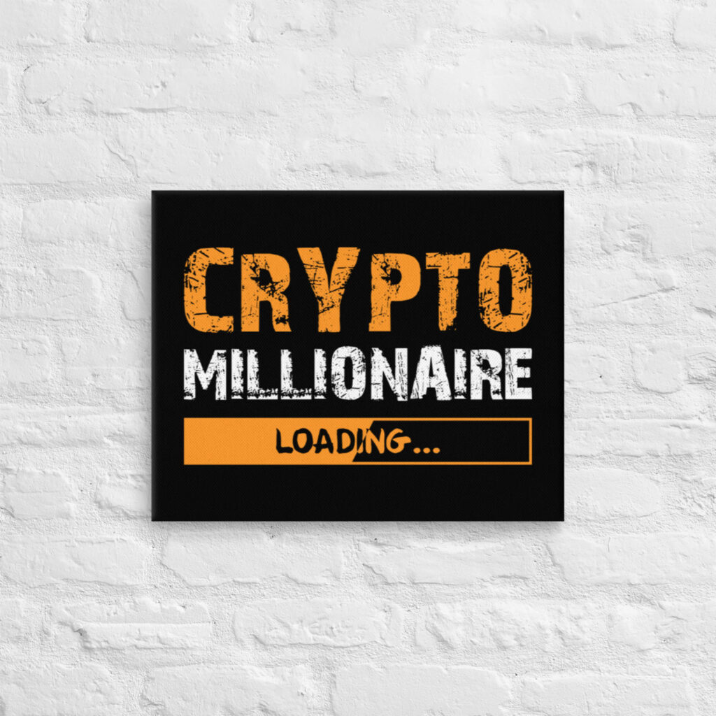 Bitcoin, 20×16 Inch Canvas Print Poster